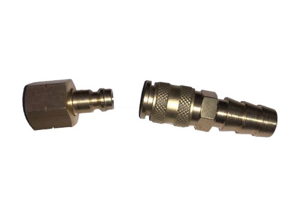 Lynkoblingsæt m. gevind - 1/4"møtrik