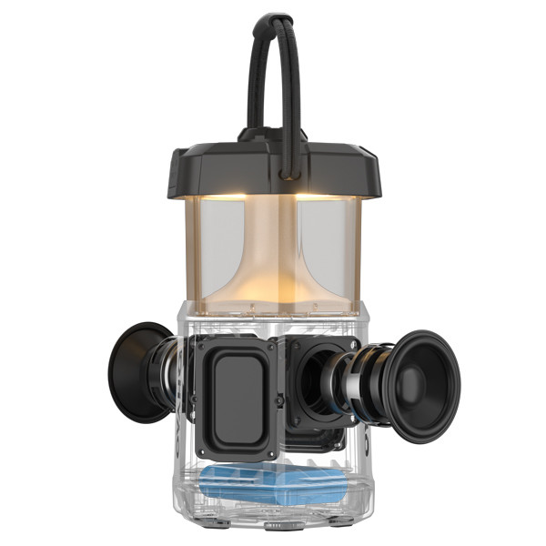 1852 Bluetooth højttaler/lampe IPX6 vandtæt